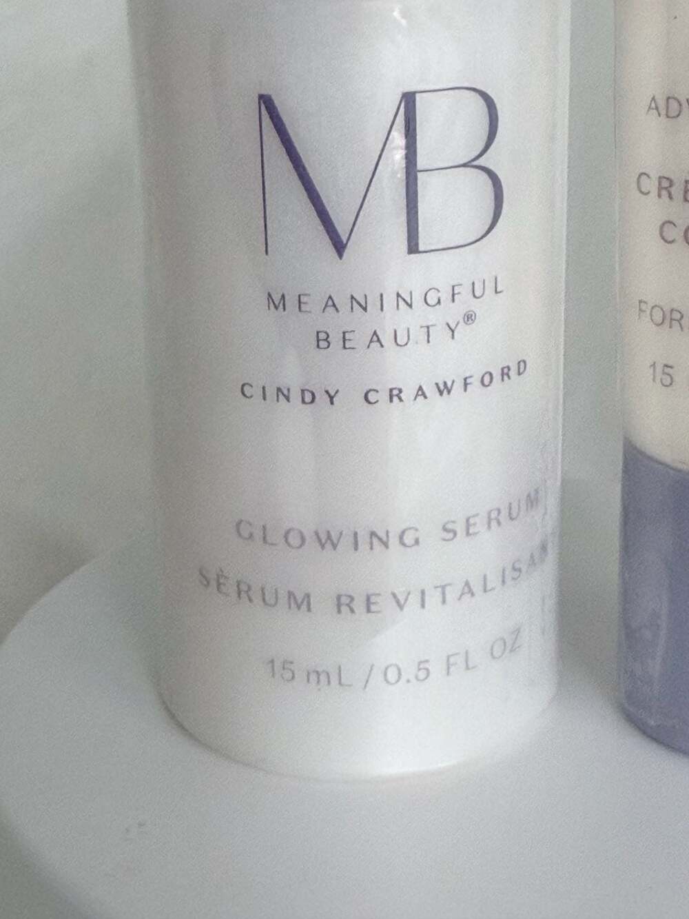 Meaningful Beauty Cindy Crawford Glowing Serum & Lifting Eye Crème Skincare Bund - Picture 3 of 9